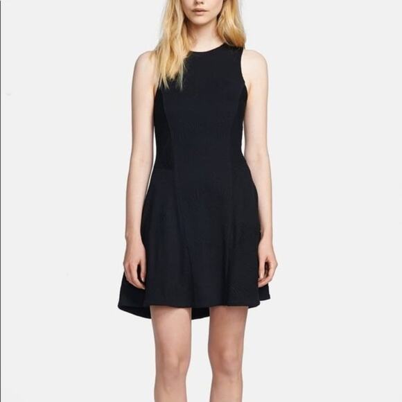 rag & bone Dresses & Skirts - Rag & Bone Geneva Black Sleeveless Textured Knit Dress